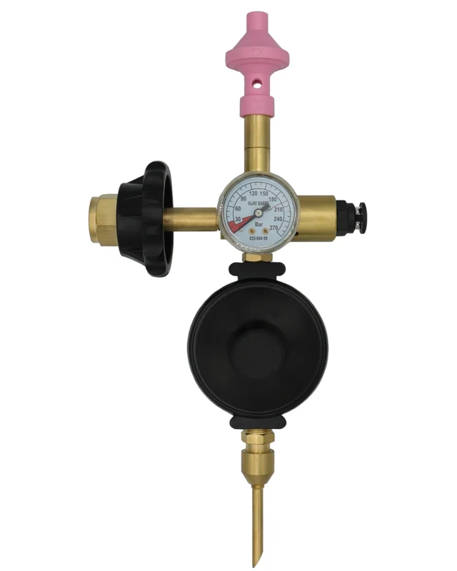 Reduktor Hel He Dwudrożny z mieszalnikiem