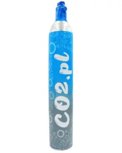Nabój butla SODA CO2.pl z gwintem do saturatora sodastream, pełny, dwutlenek